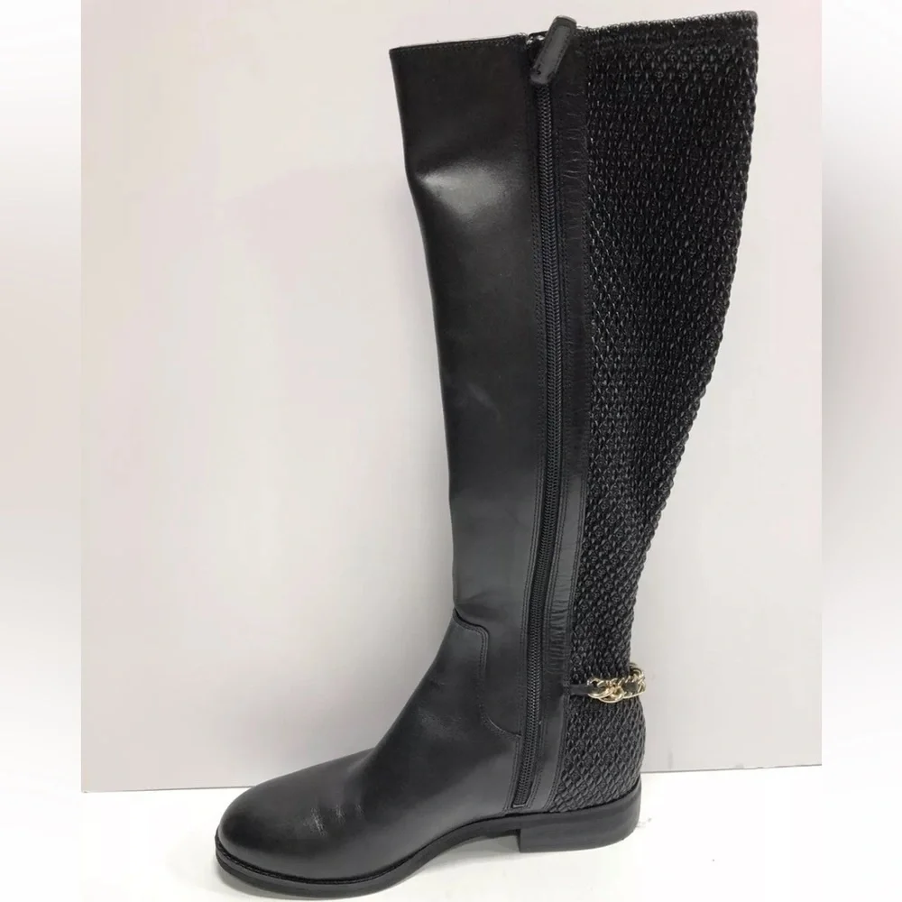 Cole Haan Women’s Leela Grand Riding Boots Black, Size 7 B